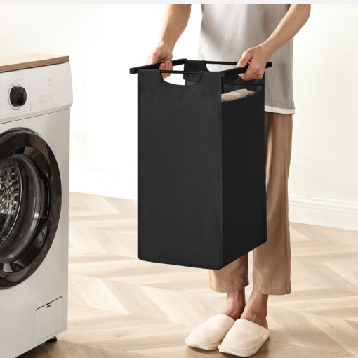 Robuster Wäschesammler mit abnehmbaren Taschen – Bild 18