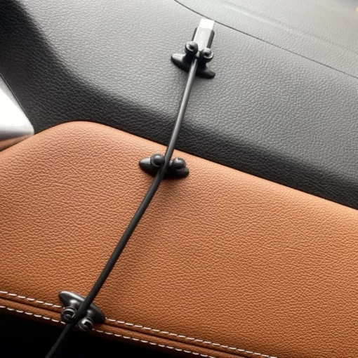 8er Set Praktischer Kabel-Manager: Ordnung und Komfort für Ihr Auto und Büro – Bild 4