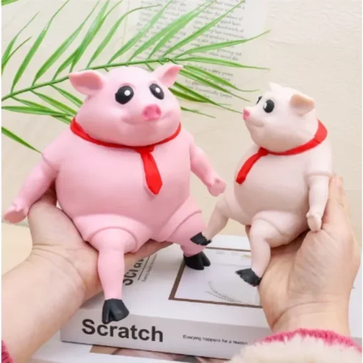 Rosa Schwein Stressabbau-Spielzeug