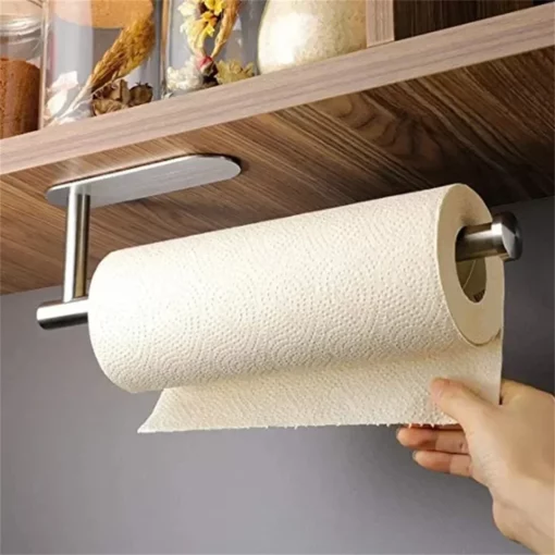 Selbstklebender Papierrollenhalter – Praktisch und vielseitig für Küche und Bad