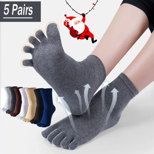 5 Paar Zehensocken – Komfort und Stil für Männer und Frauen